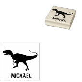 Dinosaur T-Rex Tyrannosaurus Persoonlijk Rubberstempel (Gestempeld)
