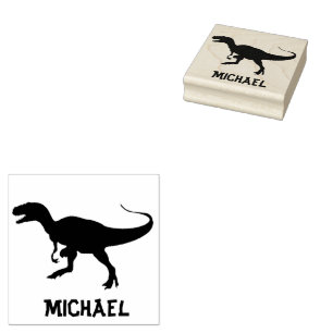 Dinosaur T-Rex Tyrannosaurus Persoonlijk Rubberstempel