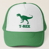 Dinosaur T-Rex Tyrannosaurus Persoonlijk Trucker Pet (Voorkant)