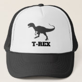 Dinosaur T-Rex Tyrannosaurus Persoonlijk Trucker Pet (Voorkant)