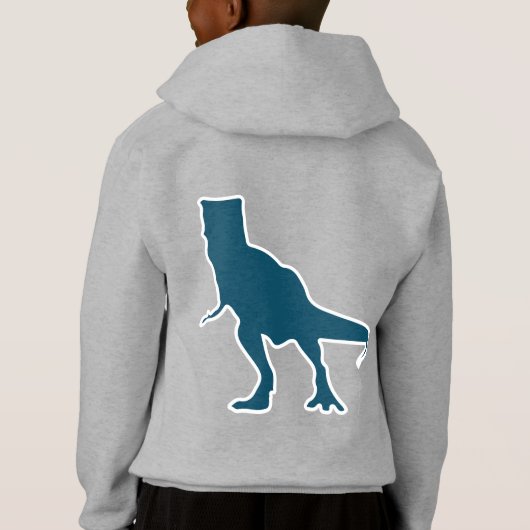 Dinosaur T-rex-zegeljongens (Achterkant)