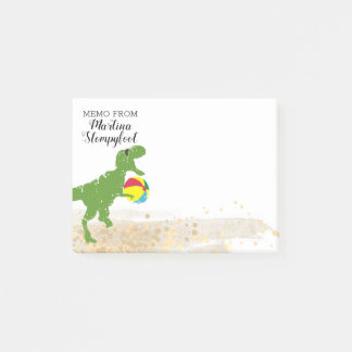Dinosaur t-rex zomerse leuke strandbal post-it not post-it® notes