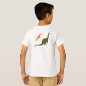 Dinosaur T-shirt, Birthday T-shirt (Achterkant volledig)