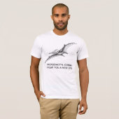 Dinosaur t-shirt grappig (Voorkant volledig)