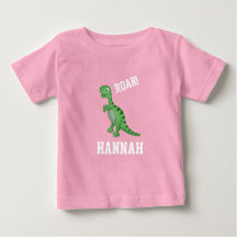 Dinosaur T-shirt T-Rex Girls Like Dinosaurs ook!