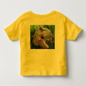 Dinosaur t-shirt voor kinderen (Achterkant)