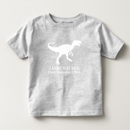 Dinosaur t-shirt voor peuter-shirt, T rex leuk (Voorkant)