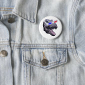 Dinosaur t-shirts ronde button 5,7 cm (In situ)