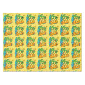 Dinosaur Tablecloth Tafelkleed (Voorkant (Horizontaal))