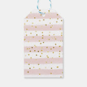 Dinosaur Tea Party Birthday Baby shower Cadeaulabel (Achterkant)