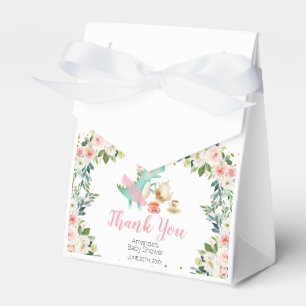 Dinosaur Tea Party Birthday Baby shower Favor Box Bedankdoosjes