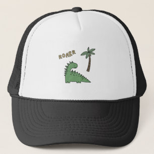 Dinosaur tekening trucker pet