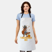 Dinosaur Thanksgiving Boys Turkey Saurus T rex Kin Schort (Gedragen)