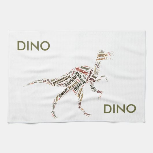 Dinosaur Theedoek (Horizontaal)