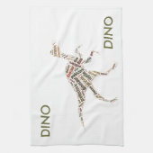 Dinosaur Theedoek (Verticaal)