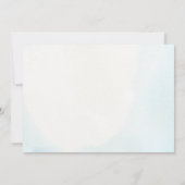 Dinosaur thema baby shower uitnodiging (Achterkant)