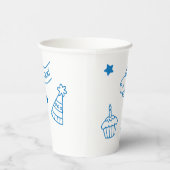 dinosaur theme birthday boy papieren bekers (Rechts)