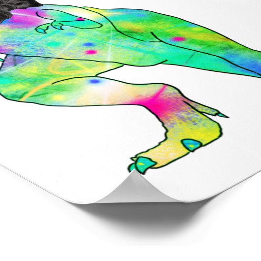 Dinosaur Theme Gay Wedding Welcome Poster (Hoek)