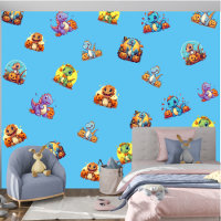 Dinosaur Theme Kids Verjaardagslocatie Wallpaper