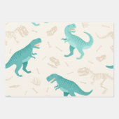 Dinosaur Theme Papierbladen verpakken Inpakpapier Vel (Voorkant 3)