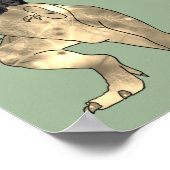 Dinosaur Theme Sage Green Wedding Welcome Sign Poster (Hoek)