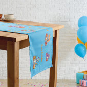 Dinosaur Theme Table Runner Kids Verjaardagsfeest Korte Tafelloper