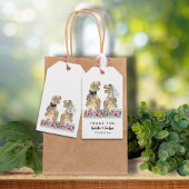 Dinosaur Theme Wedding Bedankt Cadeaulabel