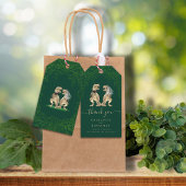 Dinosaur Theme Wedding Bedankt Cadeaulabel