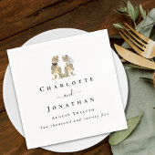 Dinosaur Theme Wedding Custom Servet