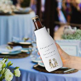 Dinosaur Theme Wedding Modern Flesjeskoeler