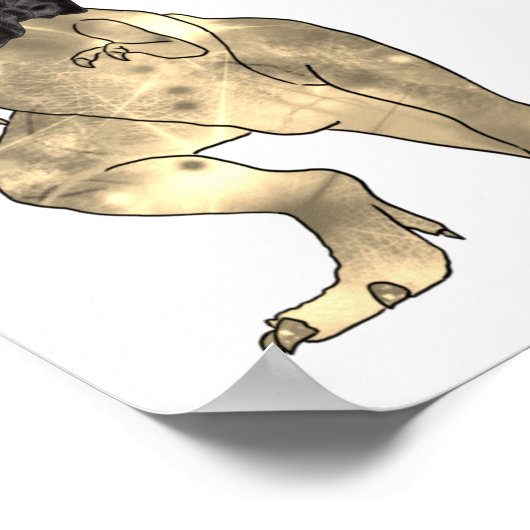 Dinosaur Theme Wedding Welcome Poster (Hoek)