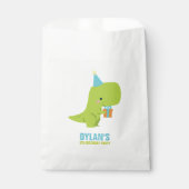 Dinosaur Thlek Kids Birthday Party Bedankzakje (Voorkant)