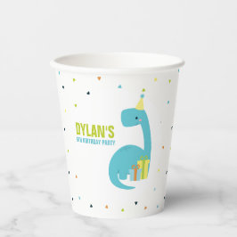 Dinosaur Thlek Kids Birthday Party Papieren Bekers