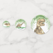 Dinosaur Thmed Birthday Party Confetti (Voorkanten)