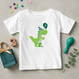 Dinosaur Three Rex 3e Verjaardag