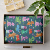 Dinosaur Tissuepapier (Geschenk)