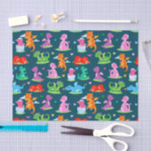 Dinosaur Tissuepapier (Craft)