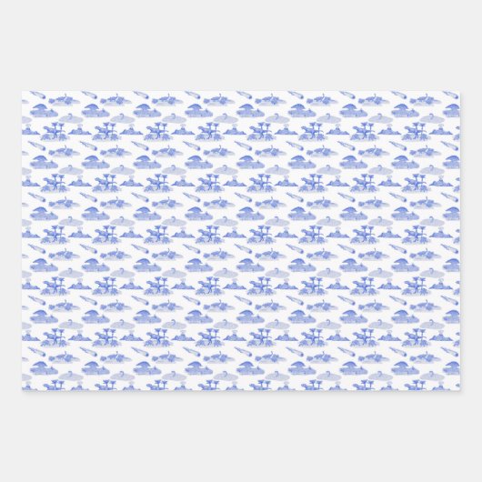 Dinosaur Toile Inpakpapier Vel (Voorkant 2)