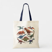 Dinosaur Tote Bag (Achterkant)