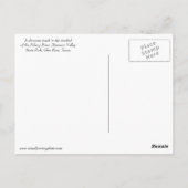 Dinosaur Tracks in Dinosaur Valley 5 briefkaart (Achterkant)