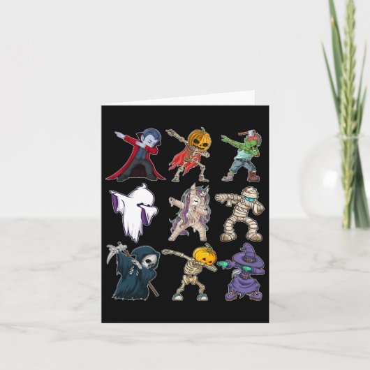 Dinosaur Trainer Halloween Costume Retro S Kaart (Voorkant)