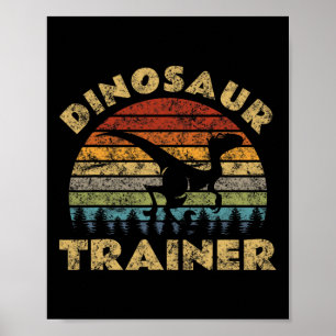Dinosaur Trainer Halloween Costume Retro S Poster