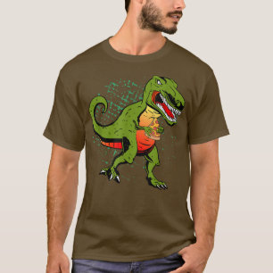 Dinosaur Tre Pizza Graphic Pizza Lover Italy Foo T-shirt