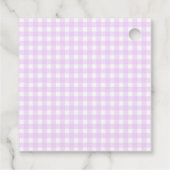 Dinosaur Treat Rawr Paarse Oranje Halloween Kinder Bedankjes Labels (Achterkant)