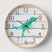 Dinosaur Trex Decor Rustic Shiplap (Voorkant)