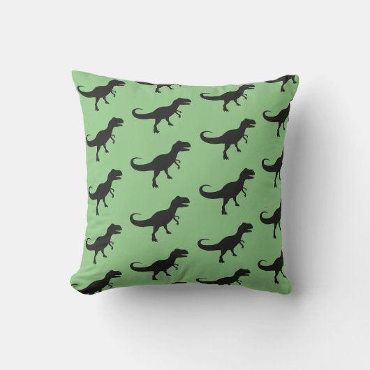 Dinosaur Trex Graphic Pattern Sierkussen (Voorkant)