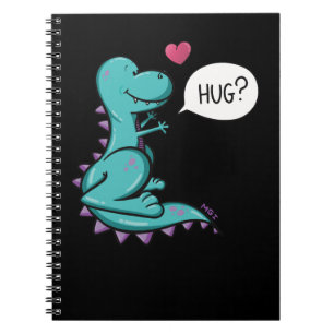 Dinosaur Trex hug Dino Notitieboek