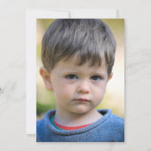 Dinosaur Trex Three Rex 3rd Birthday Party Foto Kaart (Achterkant)