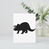 Dinosaur - Triceratops Briefkaart (Staand voorkant)