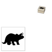 Dinosaur Triceratops Dino Schattig Kind Rubberstempel (Gestempeld)